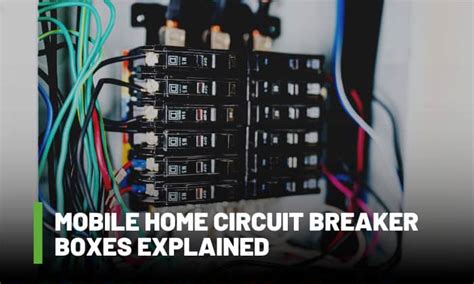 how many electrical boxes are there in a mobile home|mobile home breaker box diagram.